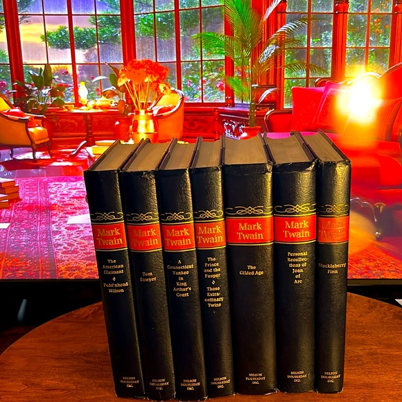 Other - Mark Twain Collection of 7 Classic & Aesthetic Books For Your Library
